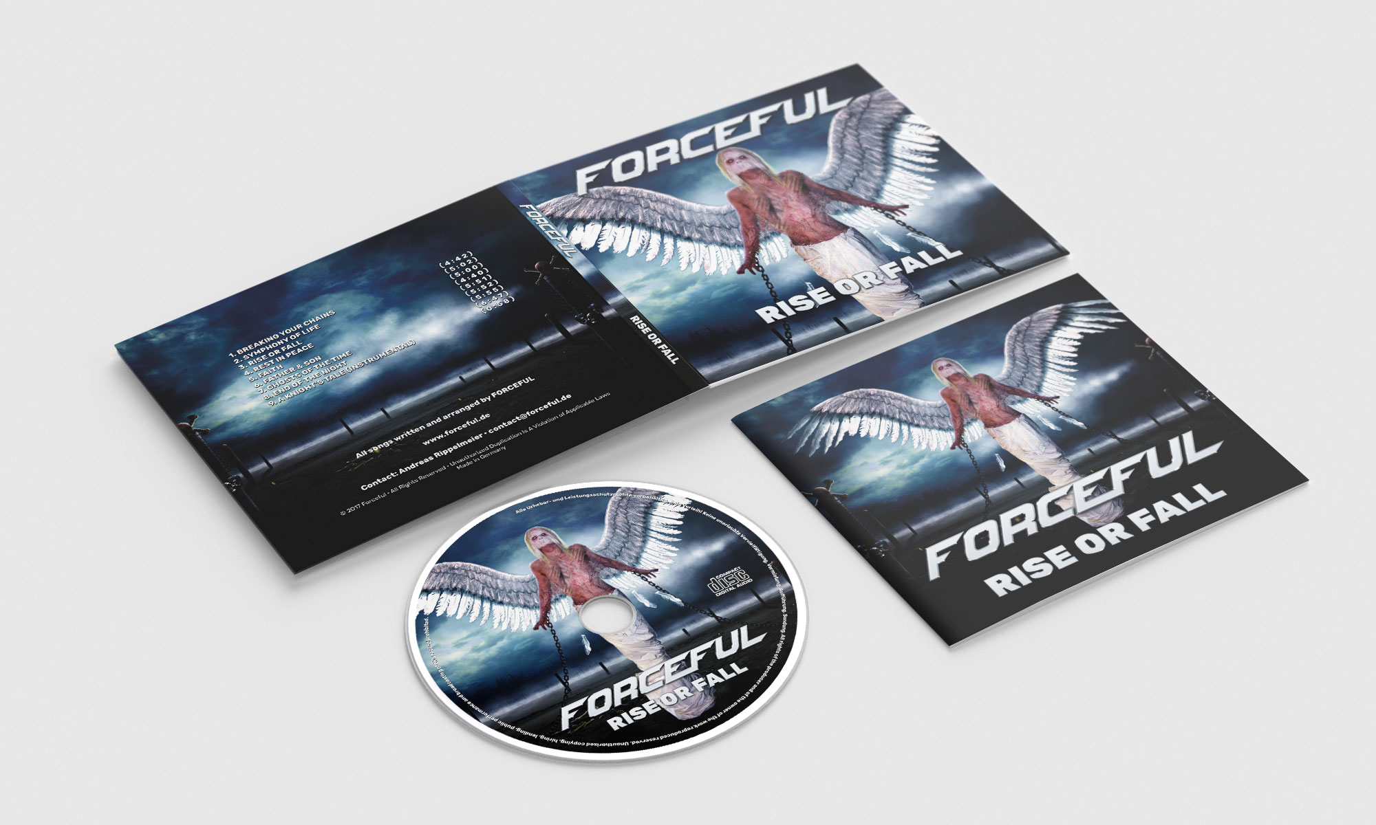 Forceful - CD Digipak & Booklet